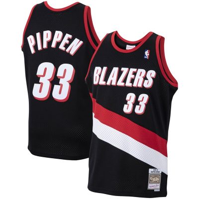 Scottie Pippen Portland Trail Blazers 1999/00 Hardwood Classics Swingman Jersey - Black