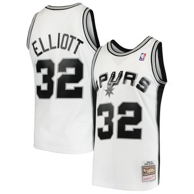 Sean Elliott San Antonio Spurs 1998/99 Hardwood Classics Swingman Jersey - White