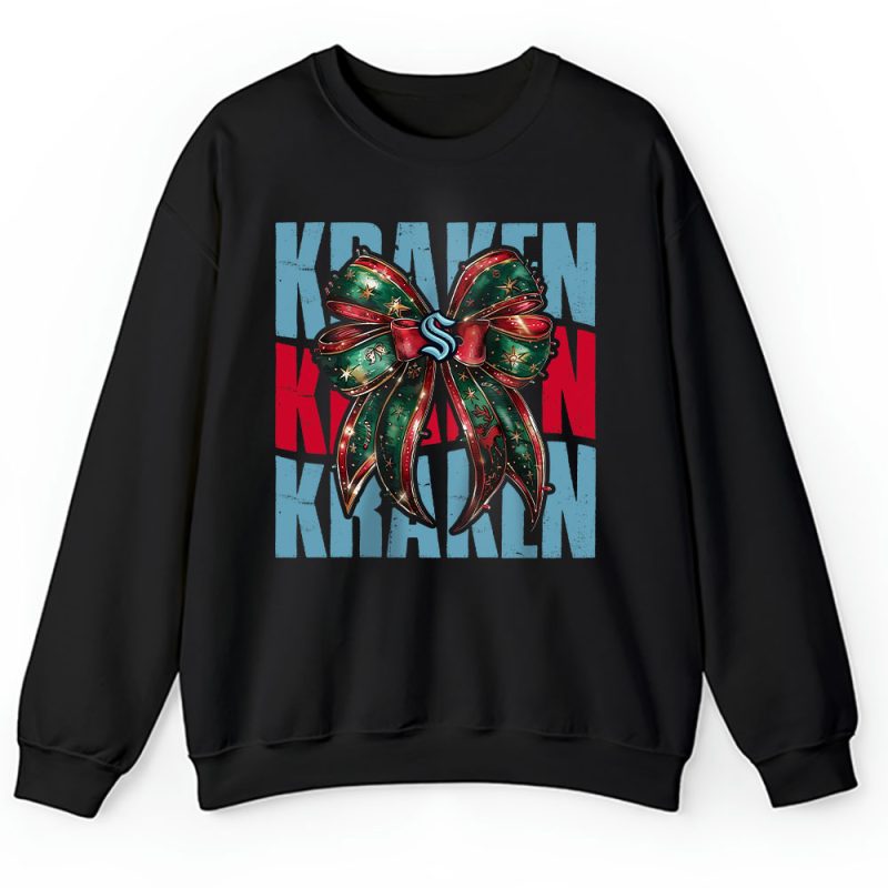 Seattle Kraken Merry Christmas NHL Gift For Fan Christmas Funny Unisex Sweatshirt TAH21552