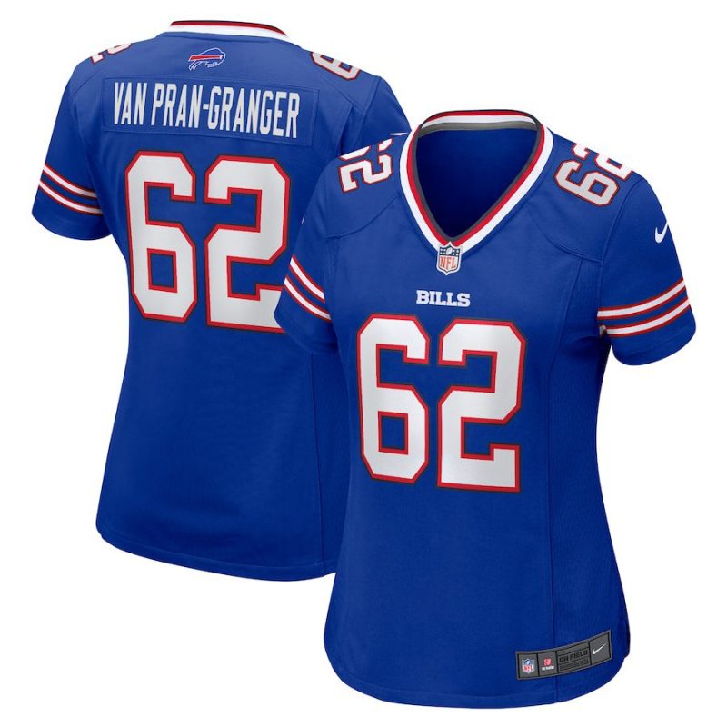 Sedrick Van Pran-Granger Buffalo Bills Women's Game Jersey - Royal