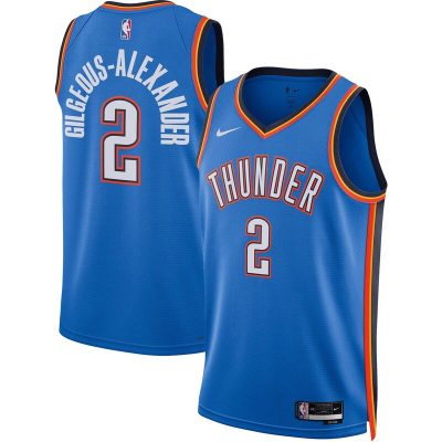 Shai Gilgeous-Alexander Oklahoma City Thunder Swingman Jersey - Icon Edition - Blue