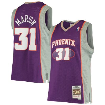 Shawn Marion Phoenix Suns 2001/02 Hardwood Classics Swingman Jersey - Purple