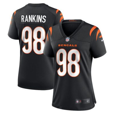 Sheldon Rankins Cincinnati Bengals Women's Game Jersey - Black