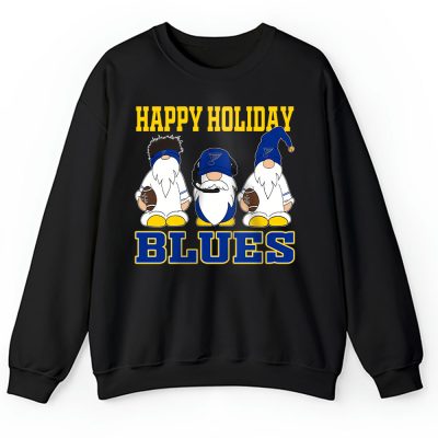 St. Louis Blues Merry Christmas NHL Gift For Fan Christmas Gnomes Unisex Sweatshirt TAH21568