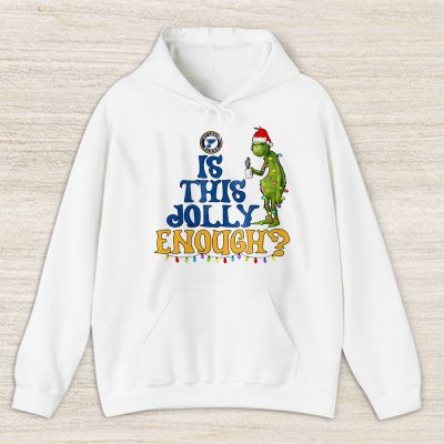 St. Louis Blues Merry Christmas NHL Gift For Fan Cute Grinch Unisex Hoodie TAS21567