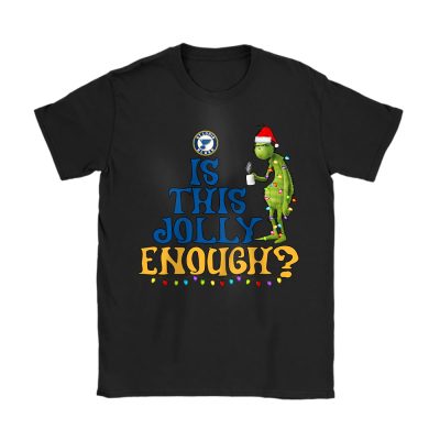 St. Louis Blues Merry Christmas NHL Gift For Fan Cute Grinch Unisex T-Shirt Cotton Tee TAT21567