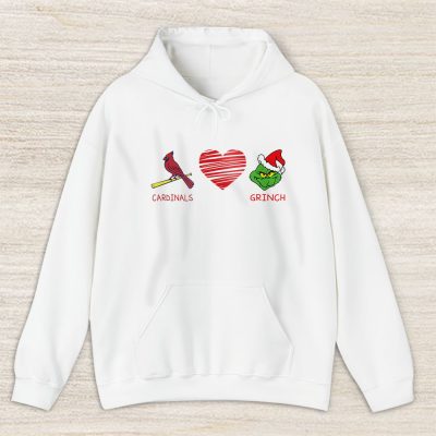 St. Louis Cardinals Merry Christmas MLB Gift For Fan Cute Grinch Unisex Hoodie TAS21926