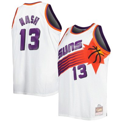 Steve Nash Phoenix Suns Big & Tall Hardwood Classics 1996/97 Swingman Jersey - White