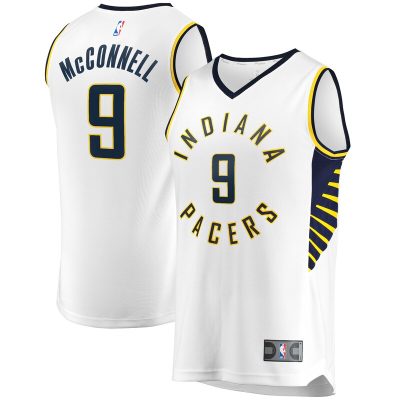 T.J. McConnell Indiana Pacers Fast Break Player Replica Jersey - Association Edition - White