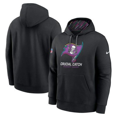 Tampa Bay Buccaneers 2024 NFL Crucial Catch Club Pullover Hoodie - Black