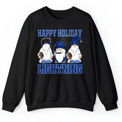 Tampa Bay Lightning Merry Christmas NHL Gift For Fan Christmas Gnomes Unisex Sweatshirt TAH21575