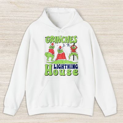 Tampa Bay Lightning Merry Christmas NHL Gift For Fan Cute Grinch Unisex Hoodie TAS21937