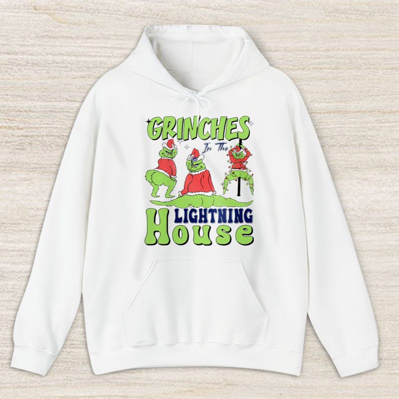 Tampa Bay Lightning Merry Christmas NHL Gift For Fan Cute Grinch Unisex Hoodie TAS21937