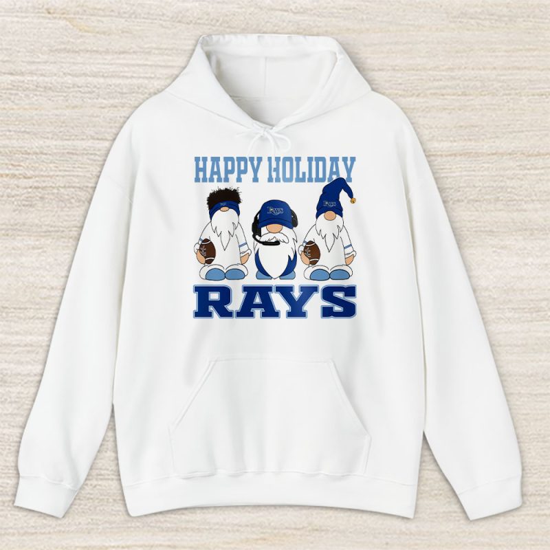 Tampa Bay Rays Merry Christmas MLB Gift For Fan Christmas Gnomes Unisex Hoodie TAS21571