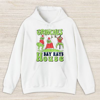 Tampa Bay Rays Merry Christmas MLB Gift For Fan Cute Grinch Unisex Hoodie TAS21933