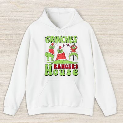 Texas Rangers Merry Christmas MLB Gift For Fan Cute Grinch Unisex Hoodie TAS21941