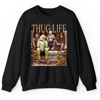 Thug Life Grinch Christmas Burberry Unisex Sweatshirt TAS20159