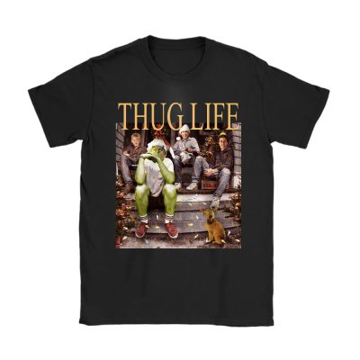 Thug Life Grinch Christmas Dior Unisex T-Shirt Cotton Tee TAT20162