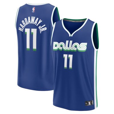 Tim Hardaway Jr. Dallas Mavericks Fastbreak Jersey - City Edition - Blue