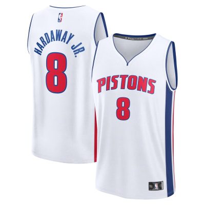 Tim Hardaway Jr. Detroit Pistons Fast Break Replica Player Jersey - Association Edition - White