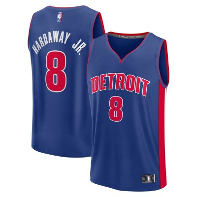 Tim Hardaway Jr. Detroit Pistons Fast Break Replica Player Jersey - Icon Edition - Blue