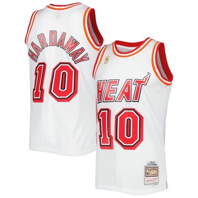 Tim Hardaway Miami Heat Hardwood Classics Swingman Jersey - White