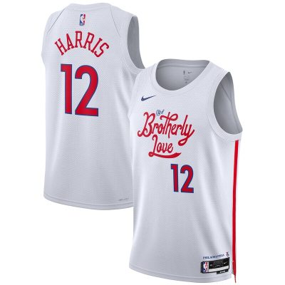 Tobias Harris Philadelphia 76ers 2022/23 Swingman Jersey - City Edition - White