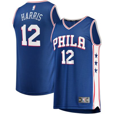 Tobias Harris Philadelphia 76ers Fast Break Replica Player Jersey - Royal - Icon Edition