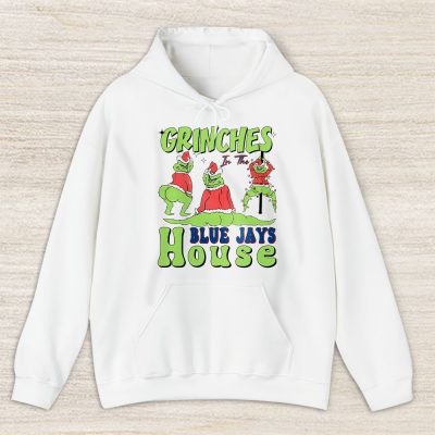 Toronto Blue Jays Merry Christmas MLB Gift For Fan Cute Grinch Unisex Hoodie TAS21953