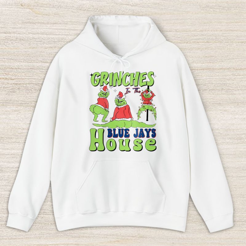 Toronto Blue Jays Merry Christmas MLB Gift For Fan Cute Grinch Unisex Hoodie TAS21953