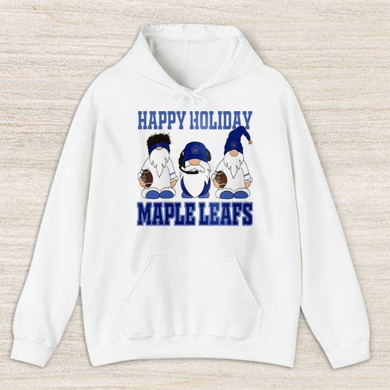 Toronto Maple Leafs Merry Christmas NHL Gift For Fan Christmas Gnomes Unisex Hoodie TAS21582