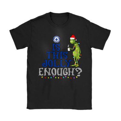 Toronto Maple Leafs Merry Christmas NHL Gift For Fan Cute Grinch Unisex T-Shirt Cotton Tee TAT21581