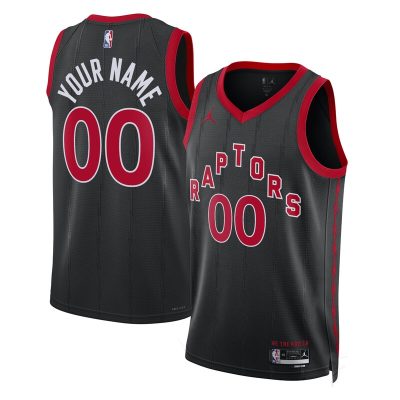 Toronto Raptors 2022/23 Swingman Custom Jersey - Statement Edition - Black