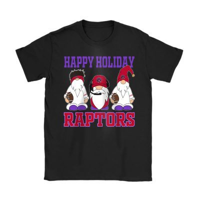 Toronto Raptors Merry Christmas NBA Gift For Fan Christmas Gnomes Unisex T-Shirt Cotton Tee TAT21585