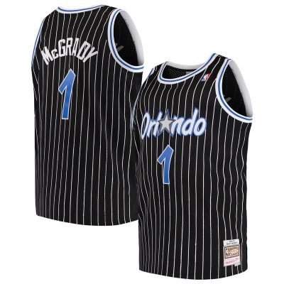 Tracy McGrady Orlando Magic 2003/04 Big & Tall Hardwood Classics Swingman Jersey - Black