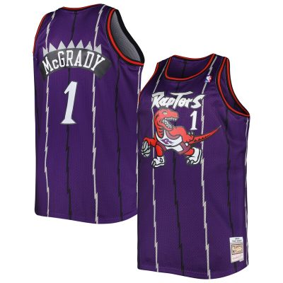 Tracy McGrady Toronto Raptors Big & Tall Hardwood Classics 1998/99 Swingman Jersey - Purple