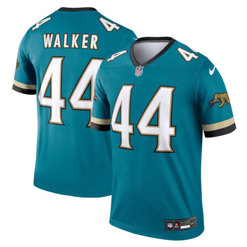 Travon Walker Jacksonville Jaguars Prowler Throwback Legend Jersey - Teal