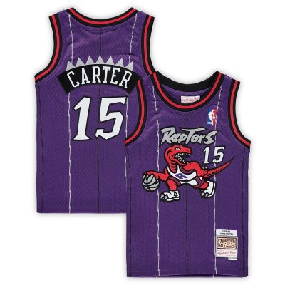 Vince Carter Toronto Raptors Preschool 1998-1999 Hardwood Classics Throwback Team Jersey - Purple