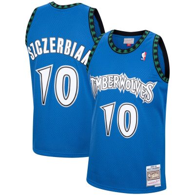 Wally Szczerbiak Minnesota Timberwolves 2001/02 Hardwood Classics Swingman Jersey - Blue