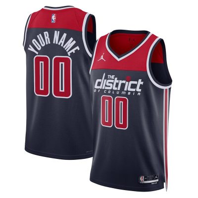 Washington Wizards 2022/23 Swingman Custom Jersey - Statement Edition - Navy