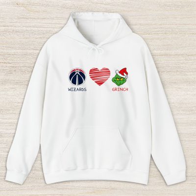 Washington Wizards Merry Christmas NBA Gift For Fan Cute Grinch Unisex Hoodie TAS21622