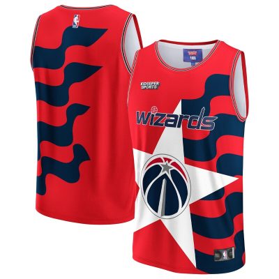 Washington Wizards NBA & KidSuper Studios by Hometown Jersey - Red