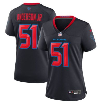 Will Anderson Jr. Houston Texans Women's 2nd Alternate Game Jersey - Navy