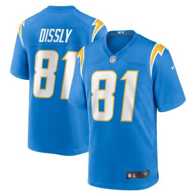 Will Dissly Los Angeles Chargers Game Jersey - Powder Blue