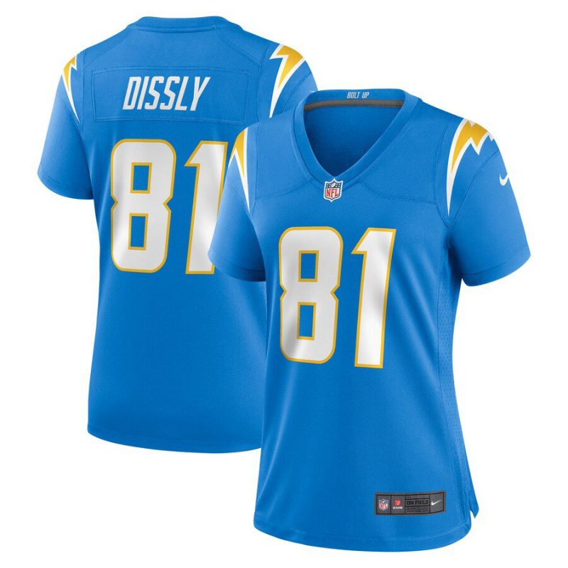 Will Dissly Los Angeles Chargers Women's Game Jersey - Powder Blue