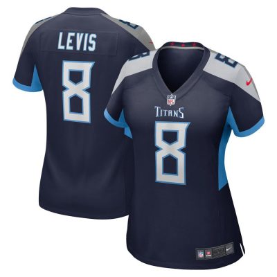 Will Levis Tennessee Titans Women's Game Jersey - Navy