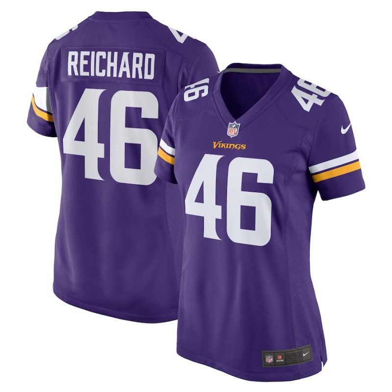 Will Reichard Minnesota Vikings Women's Game Jersey - Purple