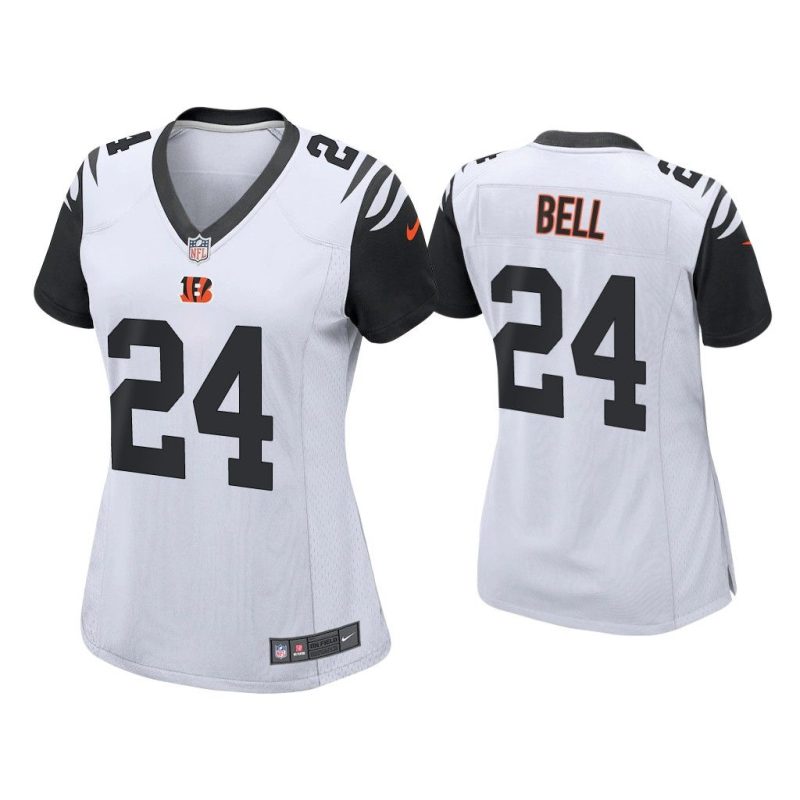 Women 2021 Vonn Bell Cincinnati Bengals Black Alternate Game Jersey