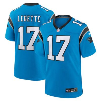 Xavier Legette Carolina Panthers Alternate Game Jersey - Blue