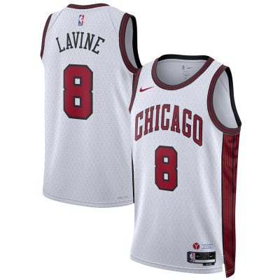 Zach LaVine Chicago Bulls 2022/23 Swingman Jersey - City Edition - White